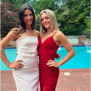 Women’s Emerald Sundae red long dress